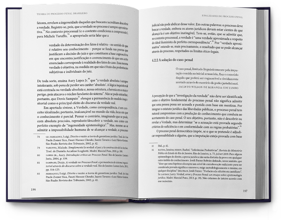 Teoria do processo penal brasileiro - Ana cláudia Pinho - Antonio Pedro Melchior - Rubens Casara