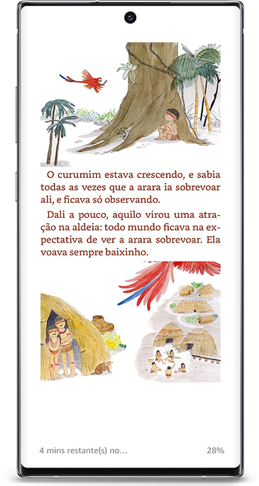 Arara-açu - A origem do cocar - Auritha Tabajara
